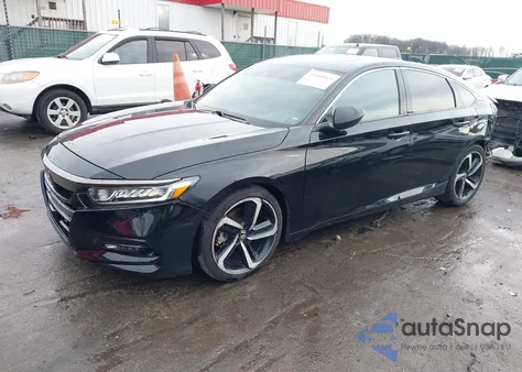2018 Honda Accord Sport 2.0T z USA, uszkodzony, nr VIN 1HGCV2F35JA049087